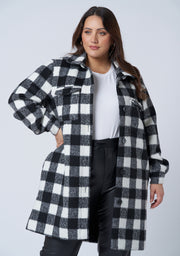 Zola Check Shacket