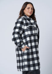 Zola Check Shacket
