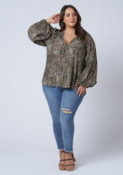 Betsy Print Blouse