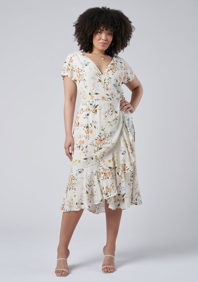 Saint Floral Midi Dress