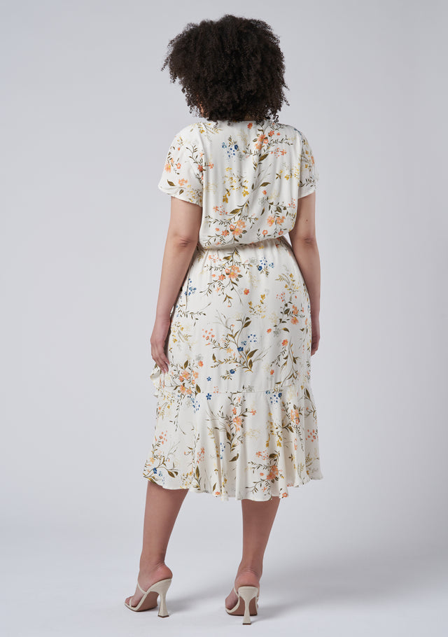 Saint Floral Midi Dress