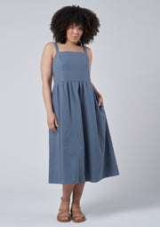 Cora Linen Midi Dress