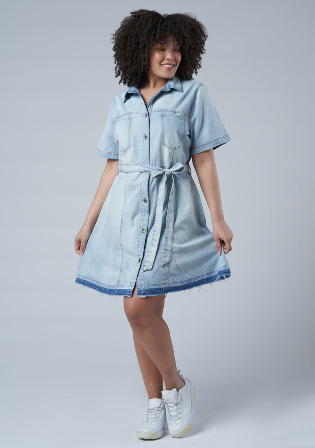 Millie Denim Mini Dress