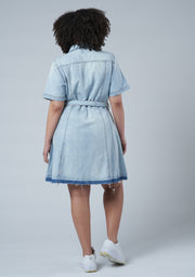 Millie Denim Mini Dress