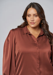 Nina Satin Shirt