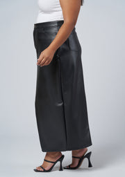 Uppercut Zip Midi Skirt