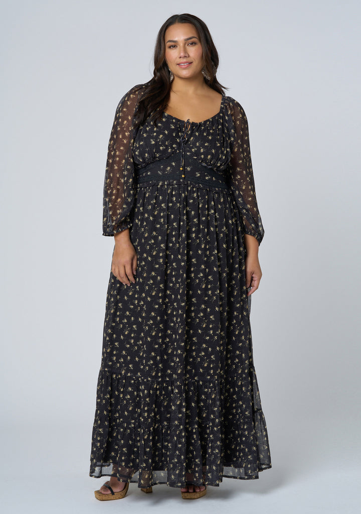 Buy Sunset City Maxi Dress by THE POETIC GYPSY online - Curve Project