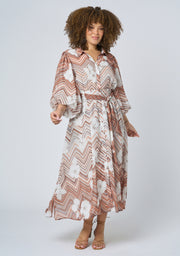 Supreme Extreme Printed Shirt Dress