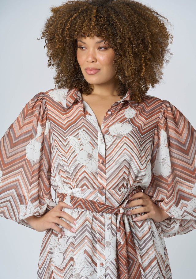 Supreme Extreme Printed Shirt Dress