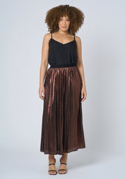 Berlin Maiden Pleated Maxi Skirt