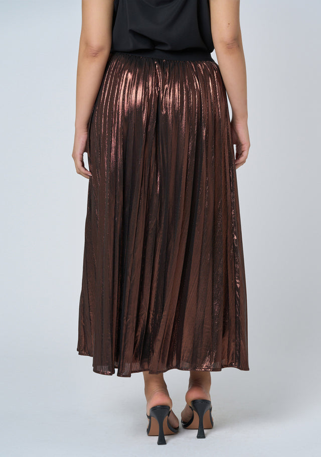 Berlin Maiden Pleated Maxi Skirt