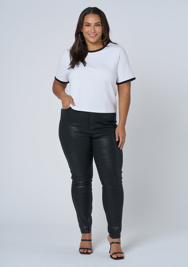 Luxe Contrast Tee