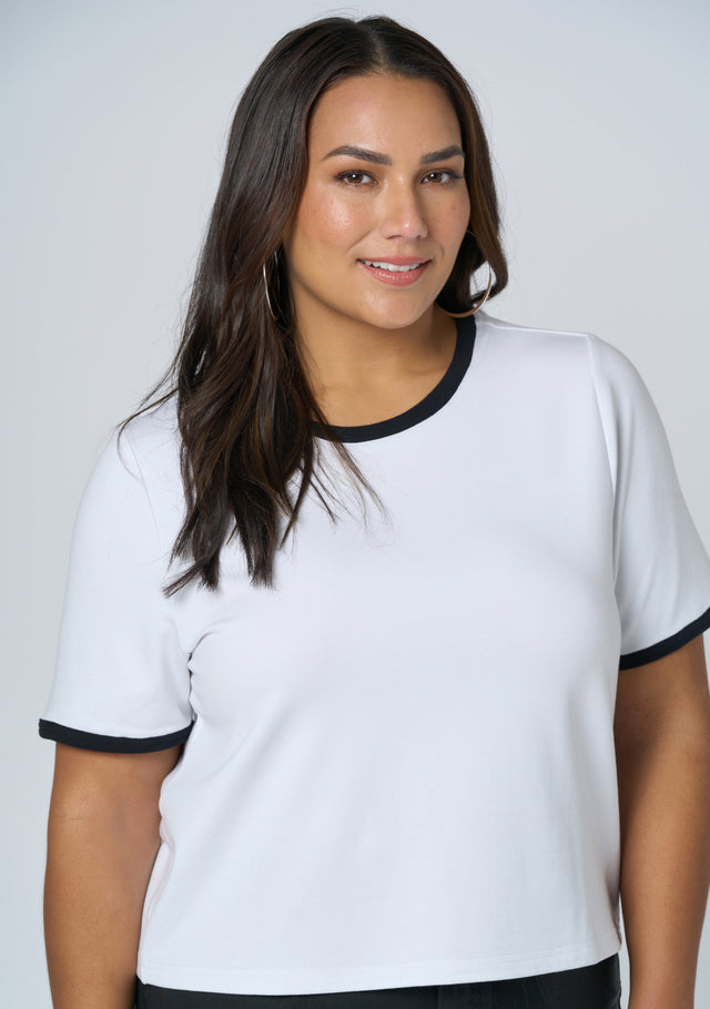 Luxe Contrast Tee