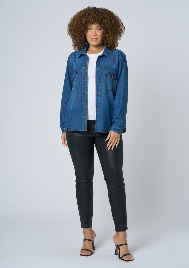 Faye Denim Shirt