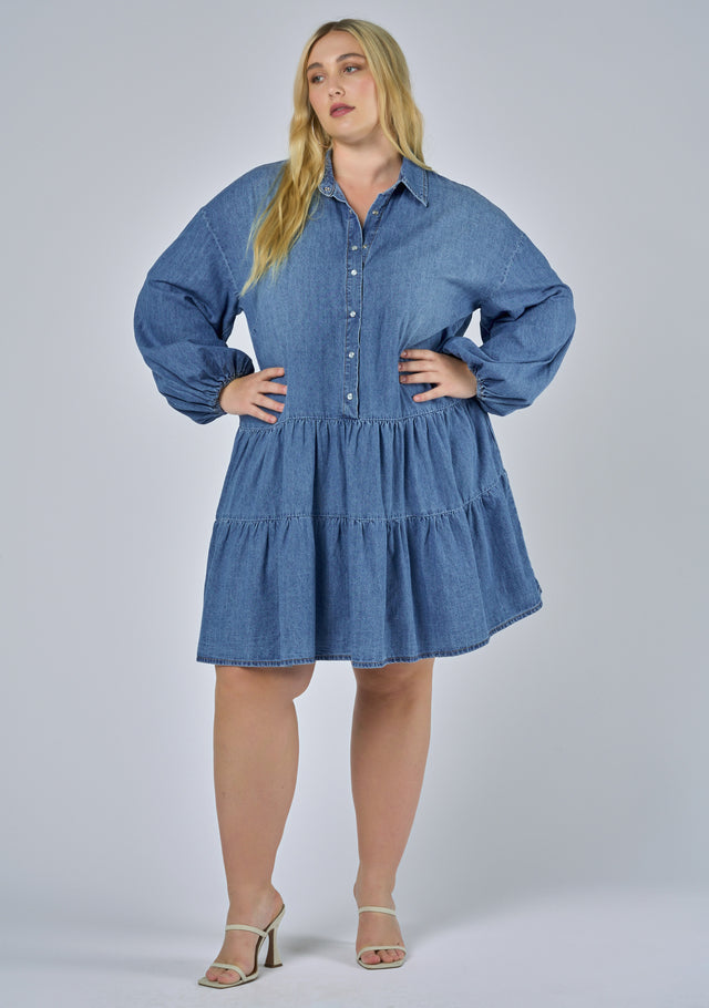 Emer Denim Mini Dress