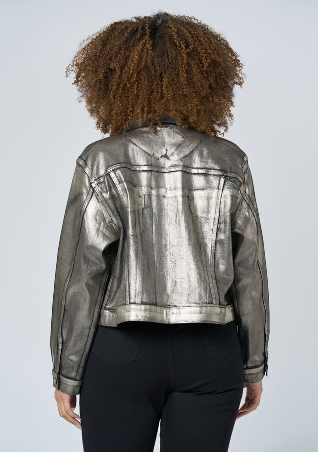 Rema Foil Denim Jacket