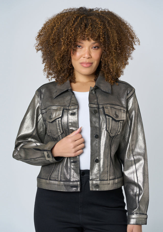 Rema Foil Denim Jacket