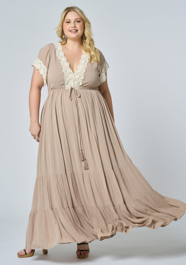 Mysticism Lace Maxi Dress