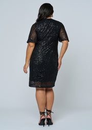 Tales from the Bar Sequin Mini Dress