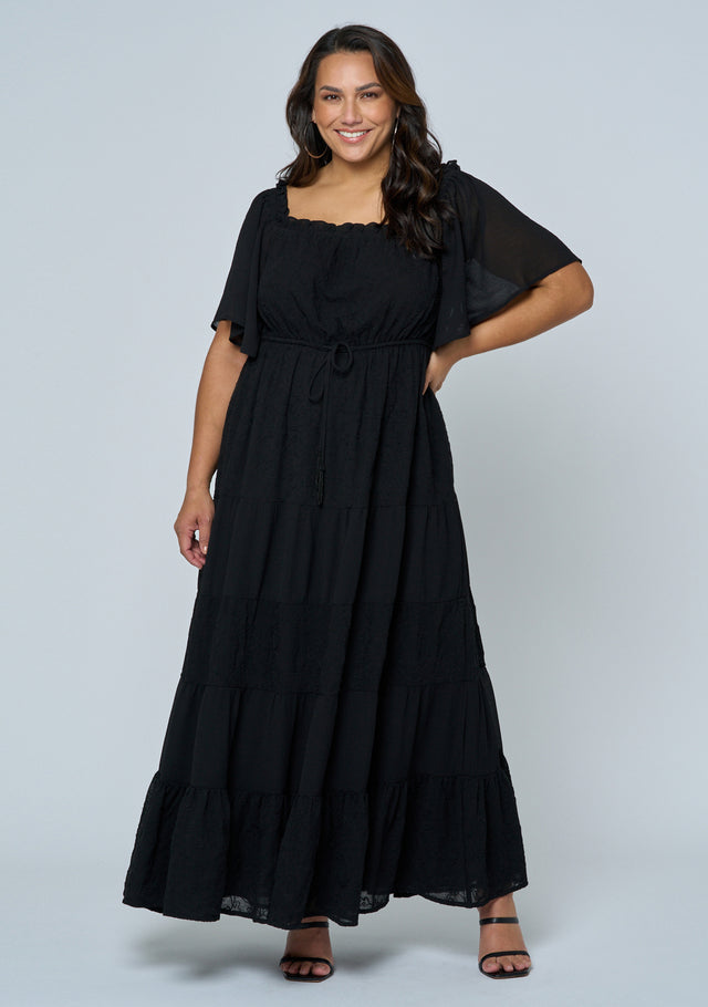 High Voltage Maxi Dress