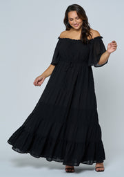 High Voltage Maxi Dress