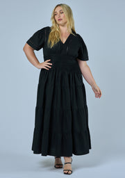 Abby Linen Maxi Dress