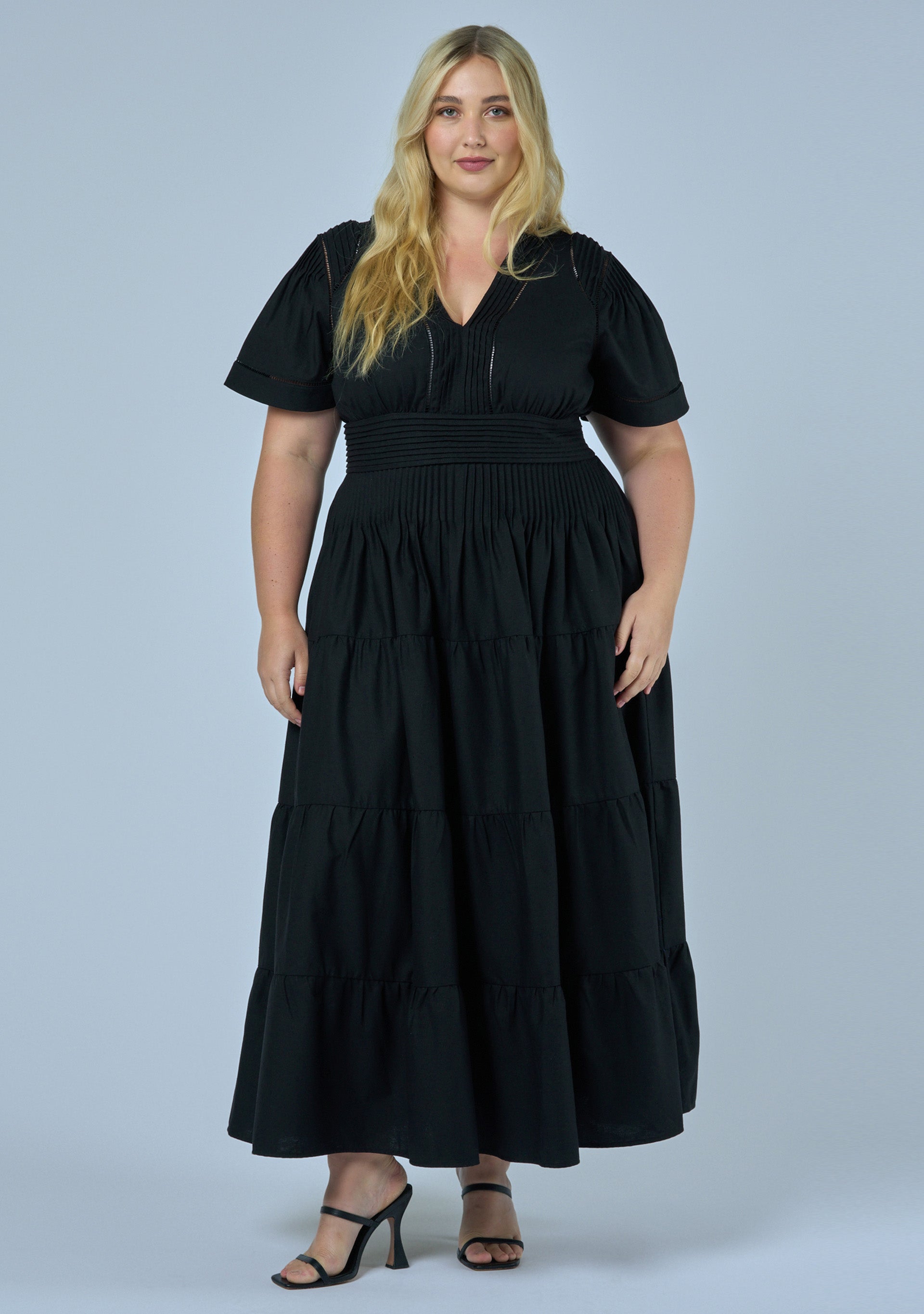 Abby Linen Maxi Dress