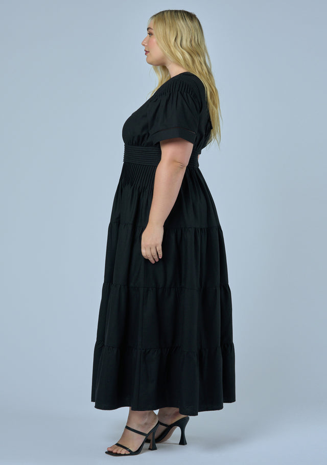 Abby Linen Maxi Dress