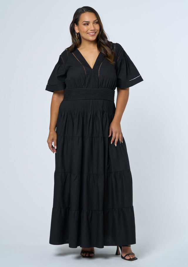 Abby Linen Maxi Dress