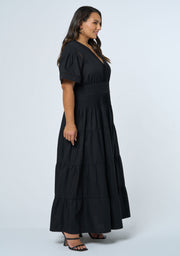 Abby Linen Maxi Dress