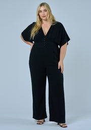 Stage Dive Linen Jumpsuit