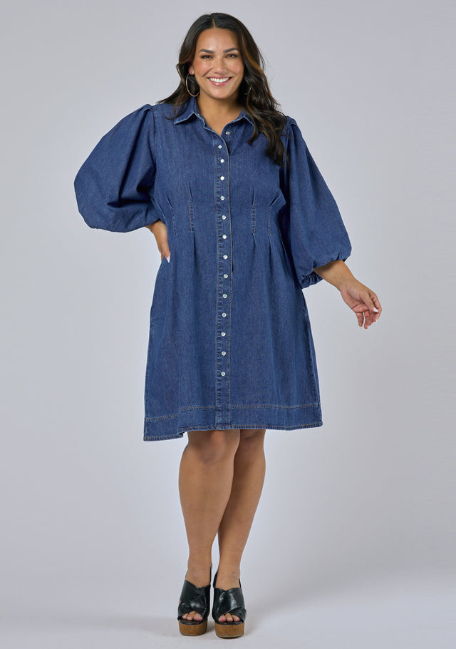 Julies Denim Shirt Dress