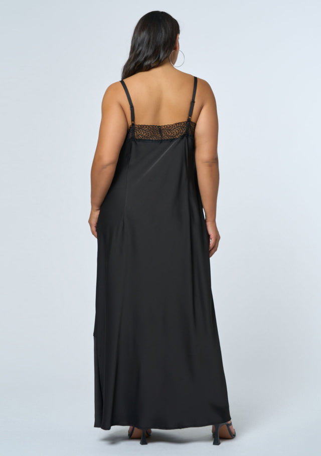 Vortex Maxi Slip Dress