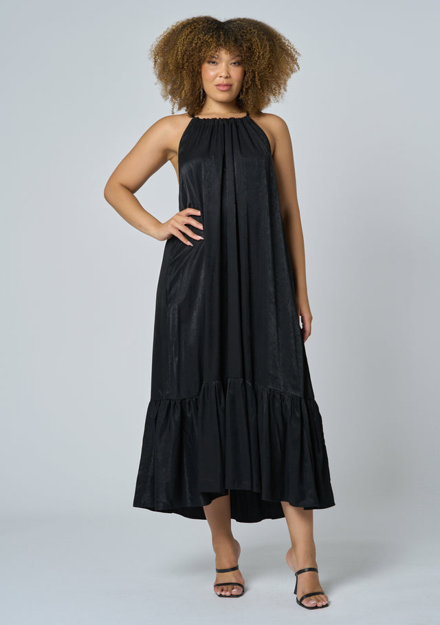 Midnight Meltdown Midi Dress