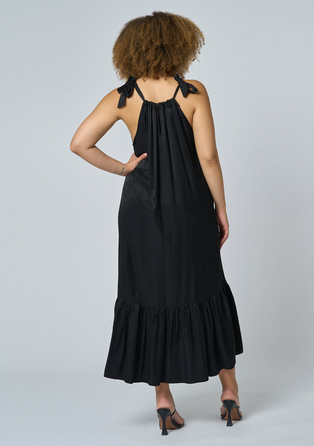 Midnight Meltdown Midi Dress