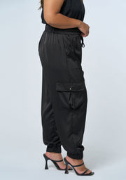 Revolution Satin Cargo Pant