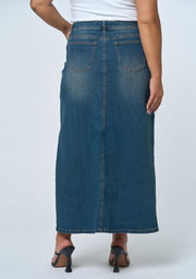 Hype Denim Maxi Skirt