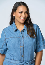 Carla Chambray Denim Dress