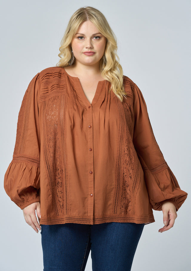 Retrograde Peasant Blouse