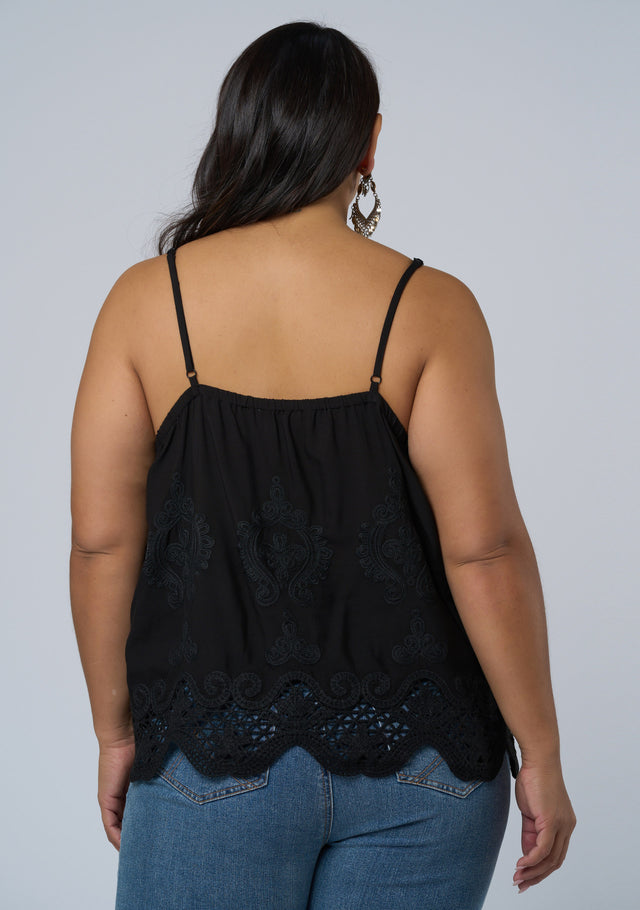 Harvest Moon Embroidered Cami