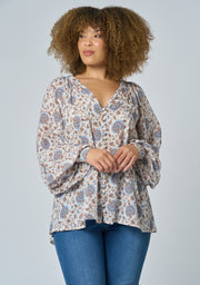 Bianca Print Blouse