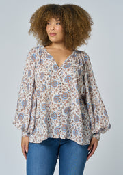 Bianca Print Blouse