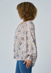 Bianca Print Blouse