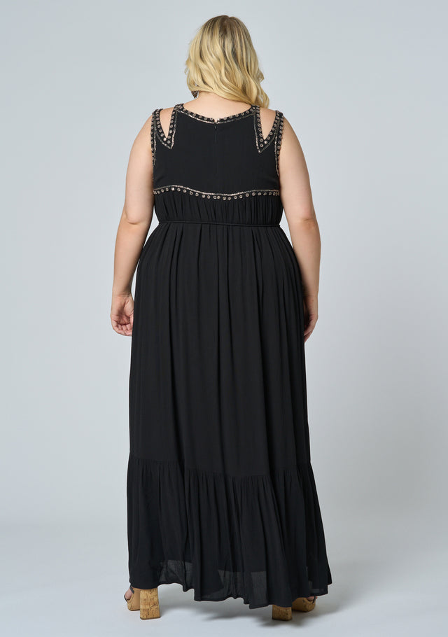 Azura Embellished Maxi Dress