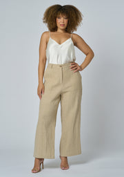 Lila Linen Wide Leg Pant