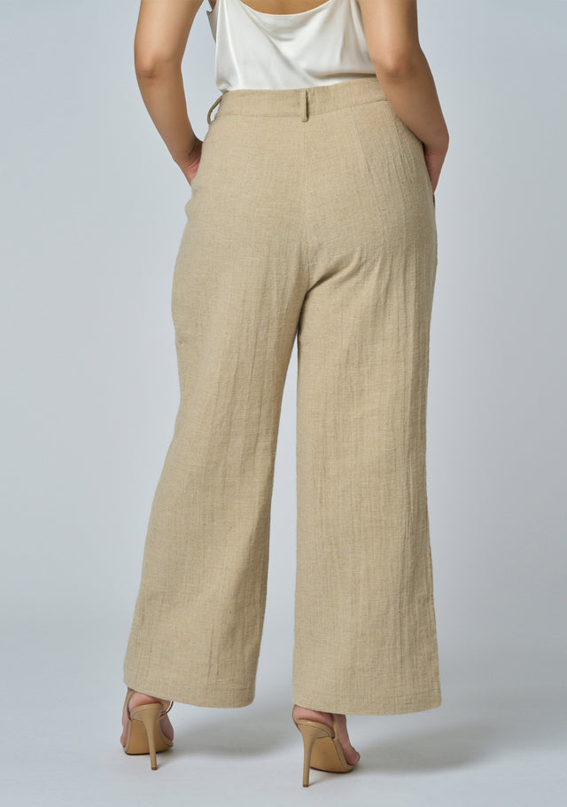 Lila Linen Wide Leg Pant