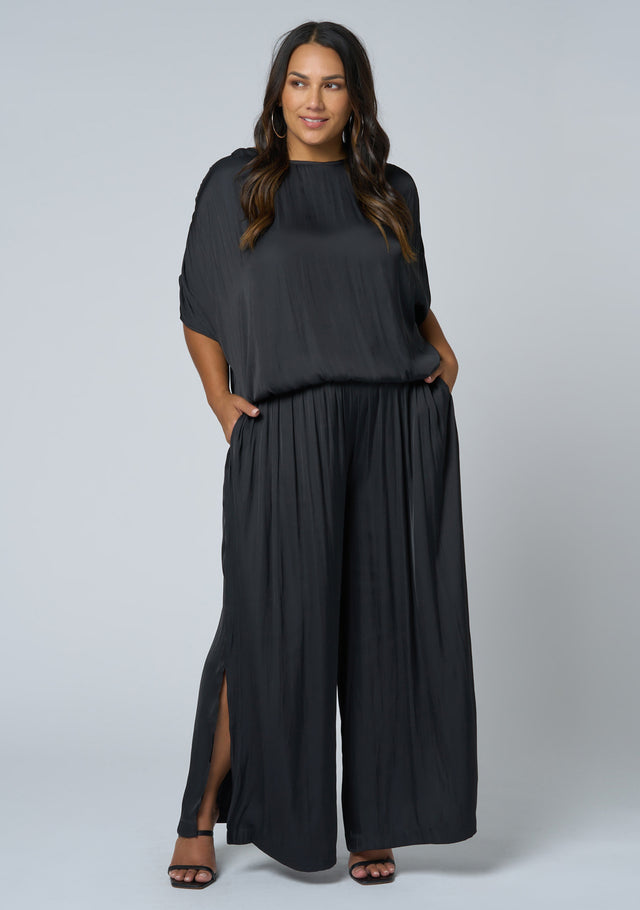 Black Night Wide Leg Pant