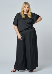 Black Night Wide Leg Pant