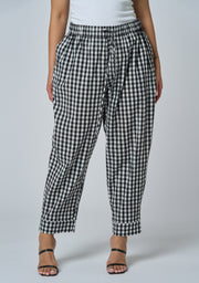 Tara Gingham Jogger Pant