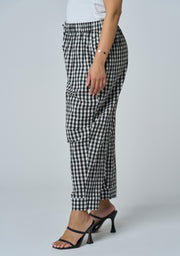 Tara Gingham Jogger Pant